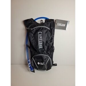 Black Camelbak Rogue 2.5L 85oz New Hydration Pack Big Bite Valve GE Logo NWT